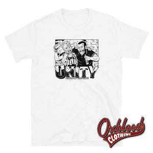 Unity Shirt - Oi To The World T-Shirt The Vigilante White / S Shirts