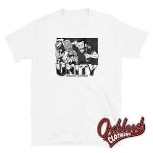 Unity T-Shirt - Oi To The World Shirt The Vigilante White / S