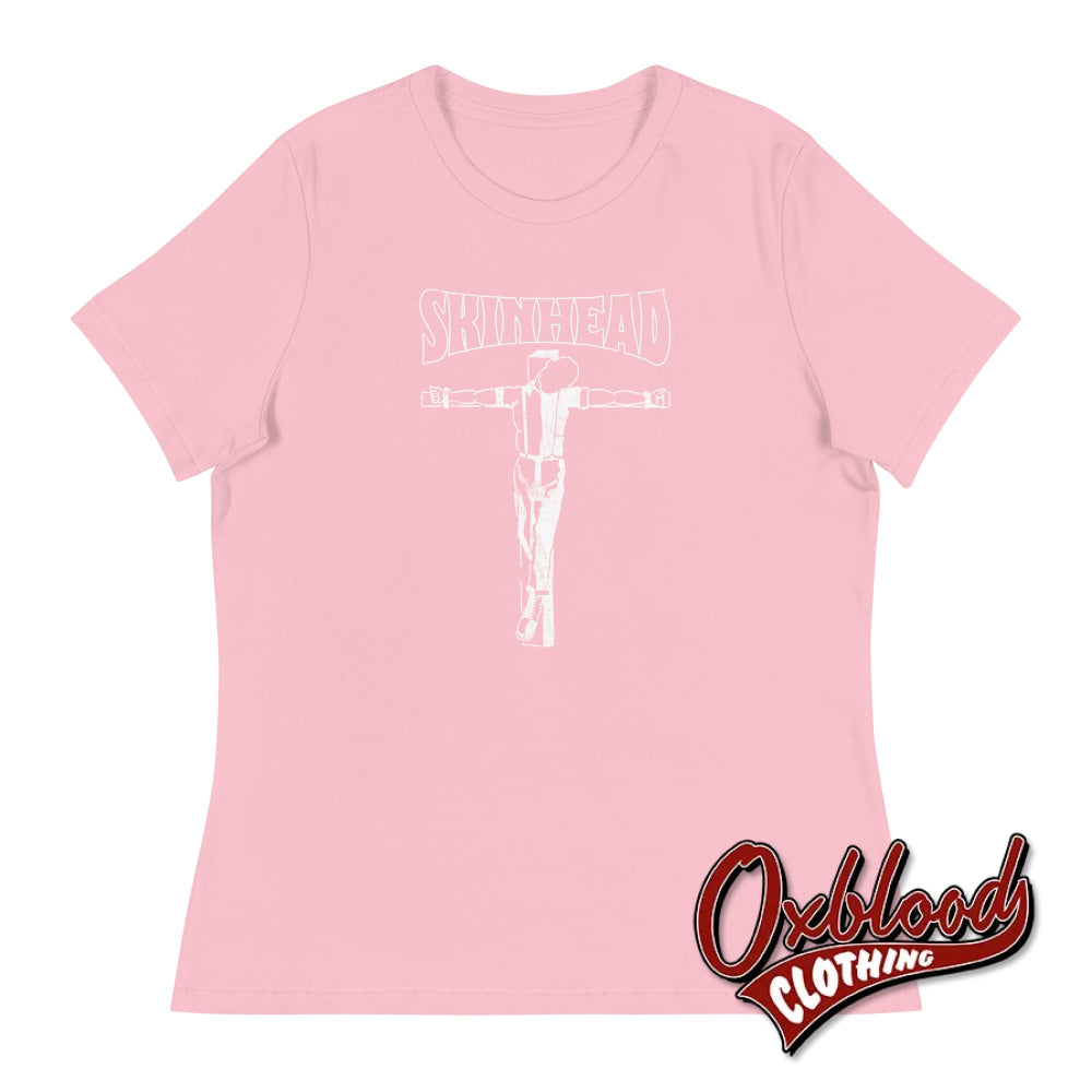 Women’s Crucified Skinhead T-Shirt - Ska & Girl Fashion Pink / S