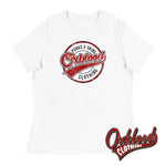 Load image into Gallery viewer, Womens Go Sports Oxblood Clothing T-Shirt White / S
