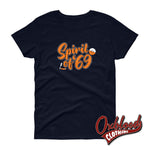 Cargar imagen en el visor de la galería, Womens Razors And Records 69 T-Shirt - Trojan Spirit Of Clothing Navy / S
