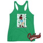 Lade das Bild in den Galerie-Viewer, Womens Rude Girl Racerback Tank - Skinhead Ska Reggae Rudegirl 2Tone Envy / Xs Top
