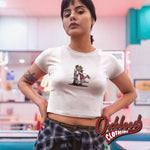 Lade das Bild in den Galerie-Viewer, Womens Skinhead Love Affair Crop Top - Girl Clothing &amp; Fashion
