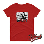 Lade das Bild in den Galerie-Viewer, Womens Unity T-Shirt - The Vigilante Red / S
