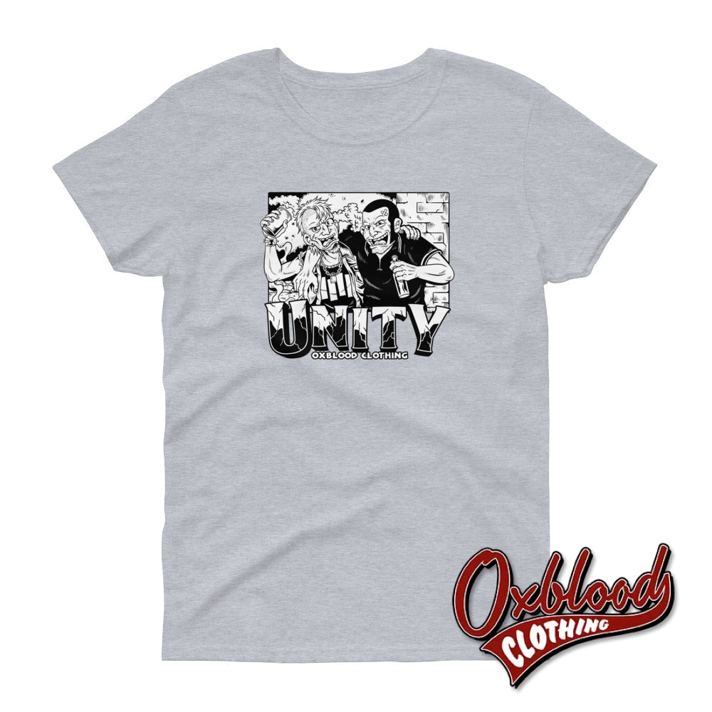 Womens Unity T-Shirt - The Vigilante Sport Grey / S