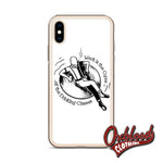 Load image into Gallery viewer, Work Is The Curse Of Drinking Classes Iphone Case - Crucified Skinhead Gift
