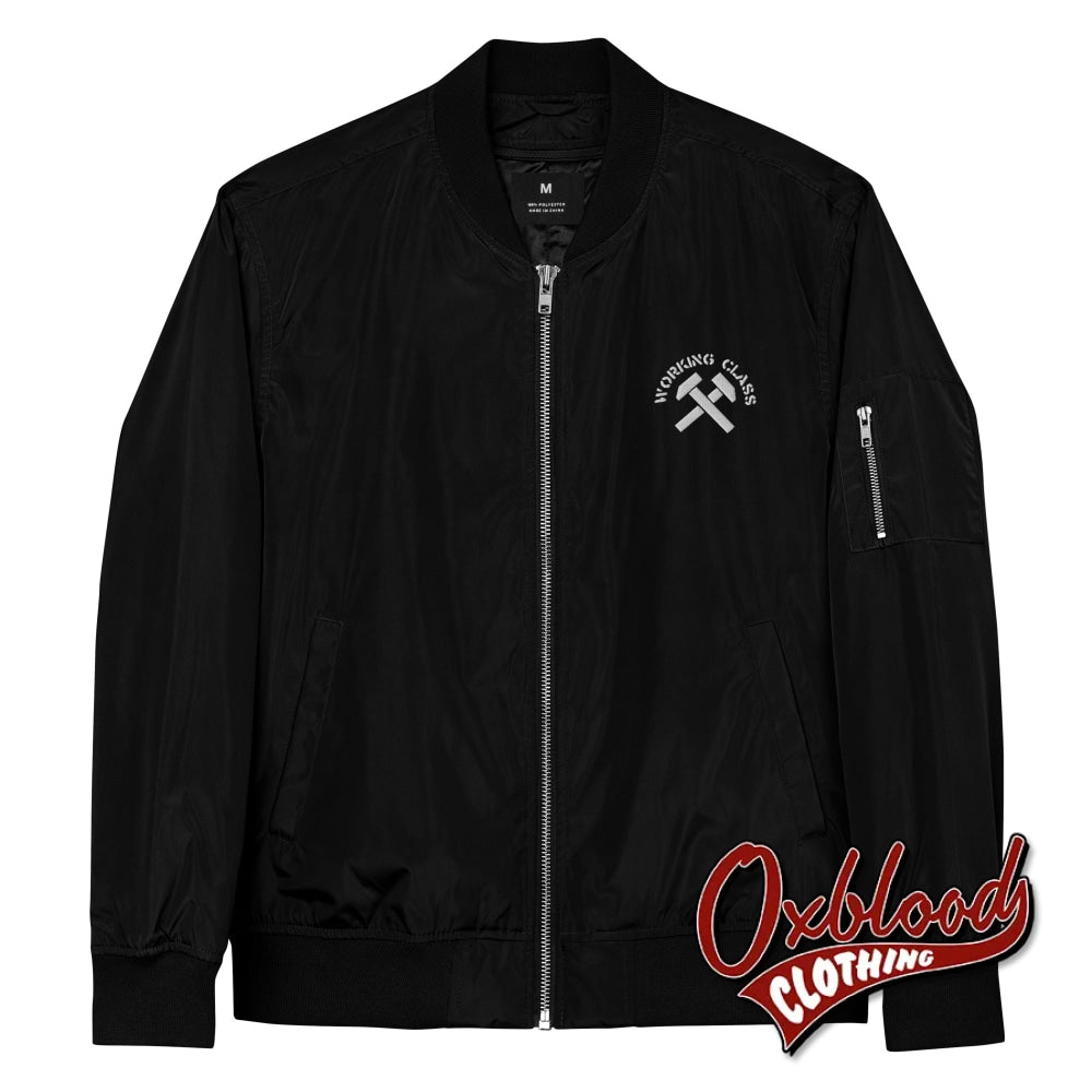 Working Class Bomber Jacket - Skinhead Flight Jacket - blue-collar MA ...