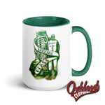 Cargar imagen en el visor de la galería, Working Class Mug X Gatch Rivett Dark Green / 15 Oz
