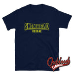 Load image into Gallery viewer, Yellow Skinhead Reggae T-Shirt Navy / S Shirts
