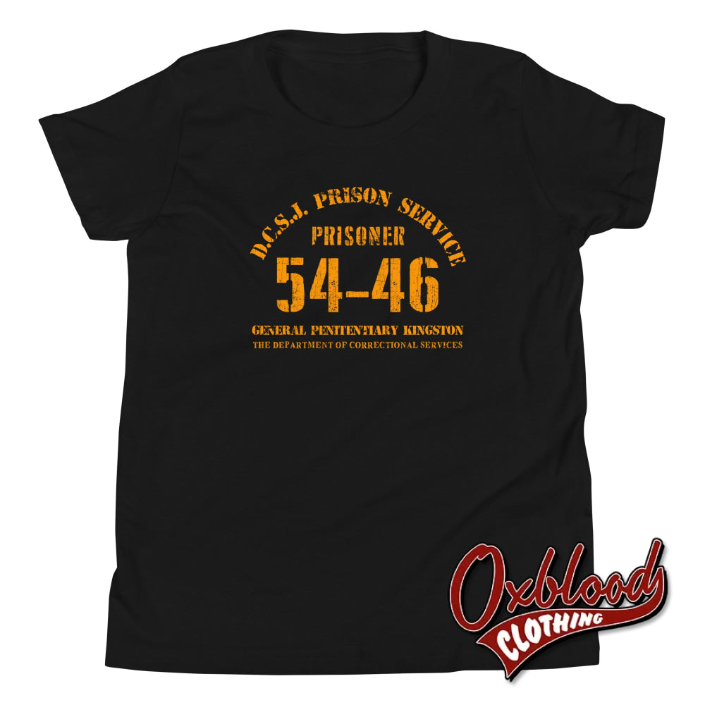 Youth Sized ’54-46 Was My Number’ 5446 T-Shirt Black / S