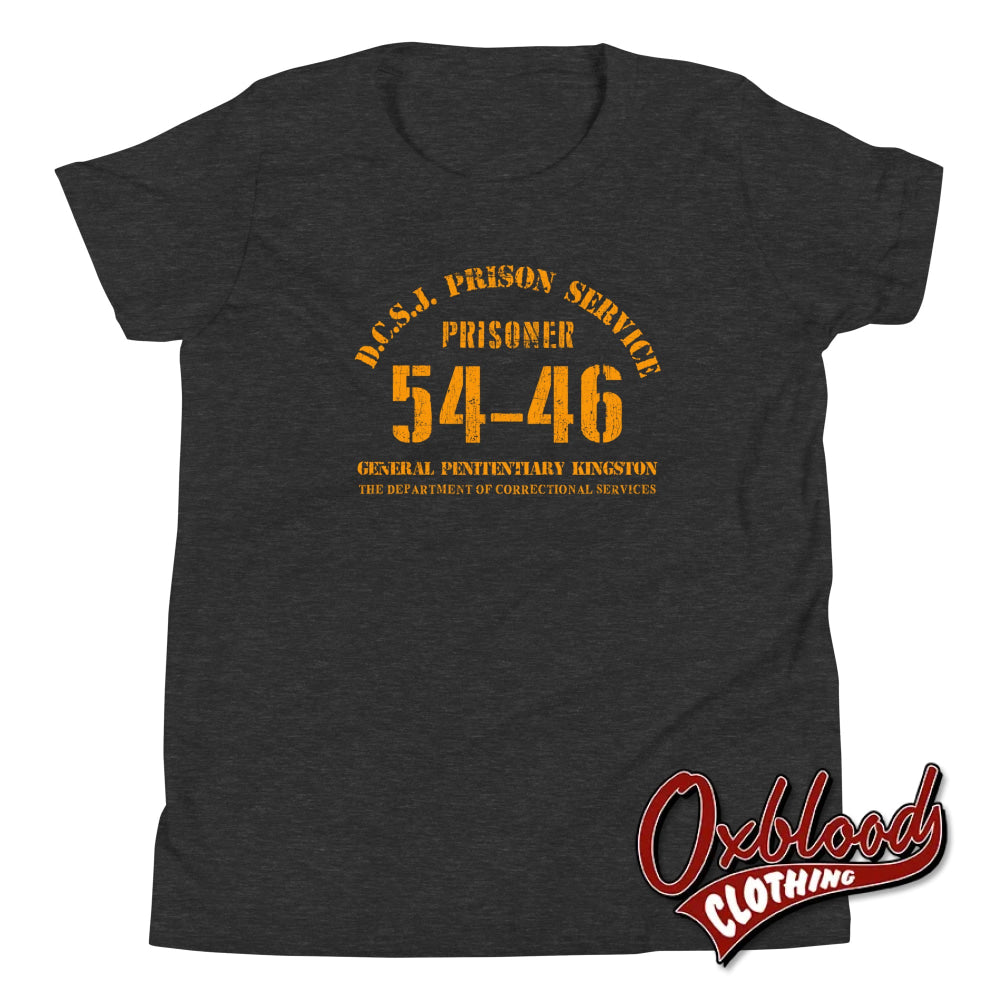 Youth Sized ’54-46 Was My Number’ 5446 T-Shirt Dark Grey Heather / S