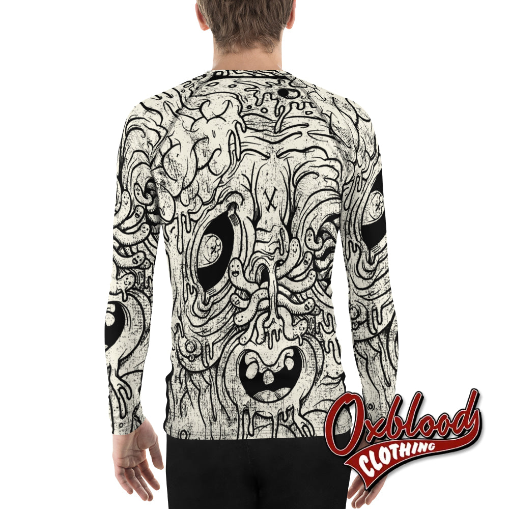 Zombie Mens Rash Guard Wetsuit