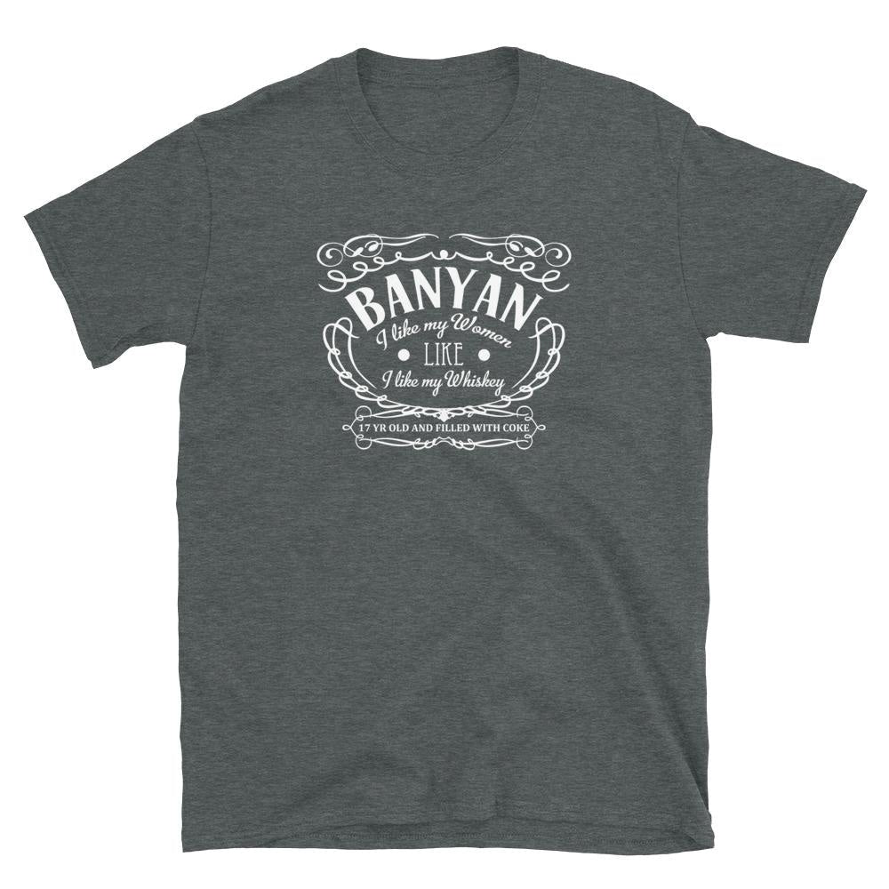 Original Banyan Whiskey T-Shirt Dark Heather / S