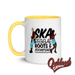 Cargar imagen en el visor de la galería, Ska Reggae Roots &amp; Rocksteady Mug With Color Inside - Trojan Skinhead Gifts Mugs
