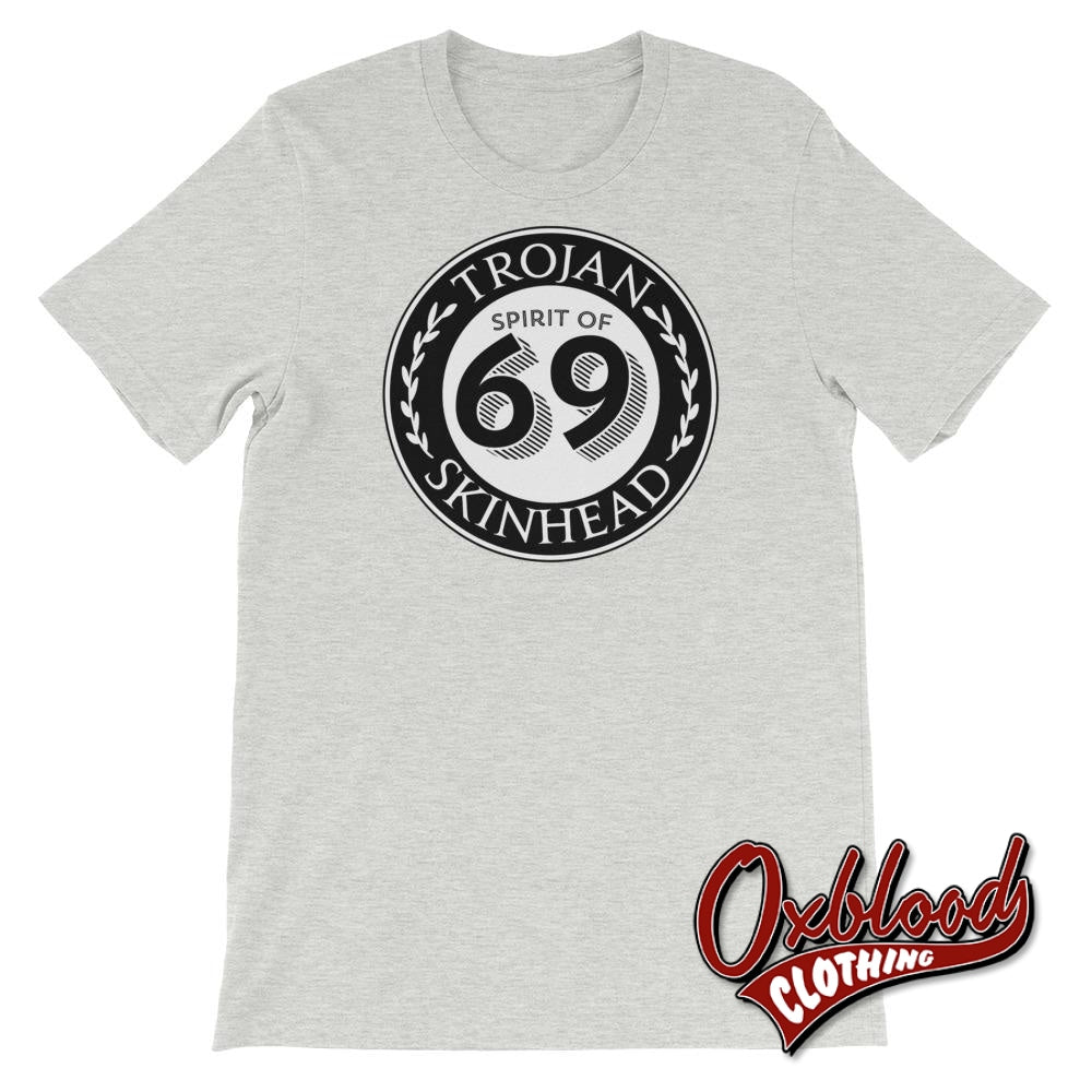 Spirit Of 69 Skinhead Laurel T-Shirt Athletic Heather / S Shirts